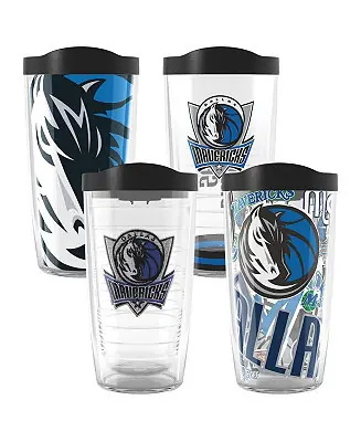 Dallas Mavericks Four-Pack 16oz. Classic Tumbler Set Weekend Sale