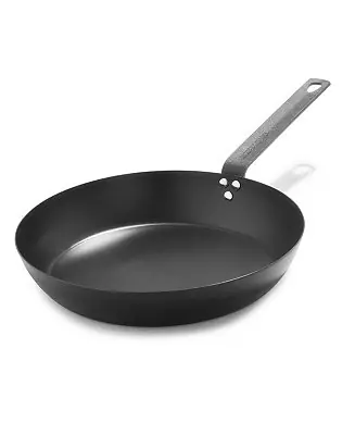 Pre-Seasoned Carbon Steel 12" Fry Pan Modern