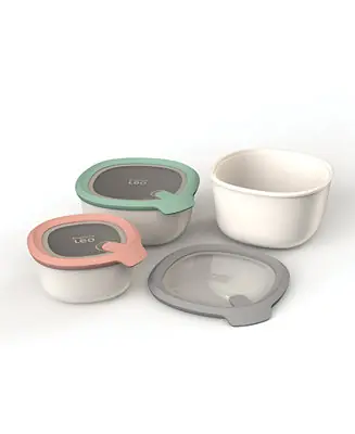Leo to Go 3 Piece Covered Bowl Set Mega Sale