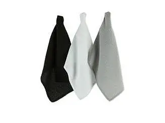 Cotton Kitchen Collection Dishtowel Set, 18x26", Assorted Neutrals, 6 Piece High Quality