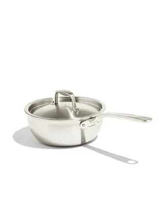 Grab Now Stainless Steel Clad 2-Quart Saucier with Lid