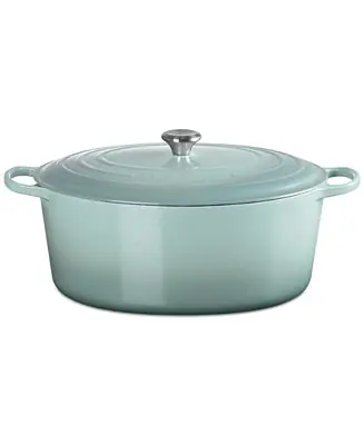 Low Price 15.5 Quart Enameled Cast Iron Oval Dutch Oven