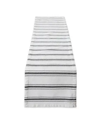 Zig Dobby Stripe Table Runner Exclusive