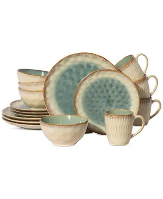 Leann 16 Pc. Dinnerware Set, Service for 4 Best Choice