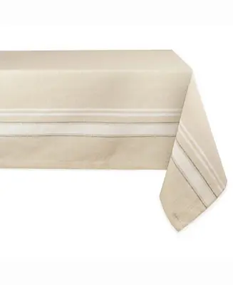 Best Price Chambray French Stripe Tablecloth 60" x 104"