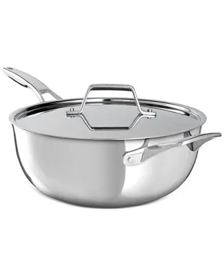 Markdown Premier Stainless Steel 4.5 Quart Chef's Pan with Lid