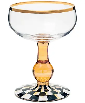 Best Seller Courtly Check Coupe Glass