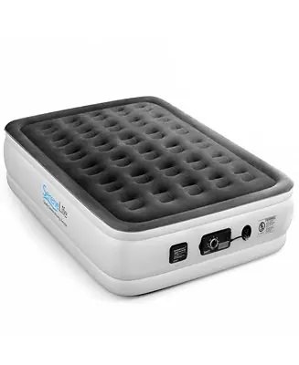 18" Full Premium Raised Airbed With Built-in Pump Must Have