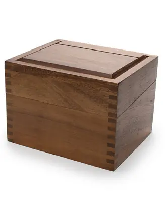 Acacia 7.25" Recipe Box Special Discount