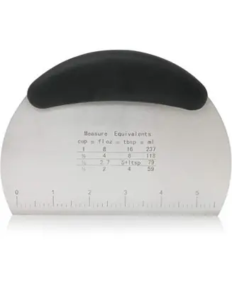 Multi-purpose Bench Scraper And Chopper - Round Buy Today