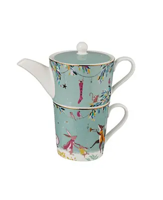 Sara Miller Woodland Tales Merry Band Teapot Popular