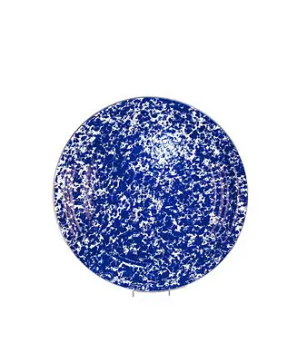 Today Only Cobalt Swirl Enamelware Collection 15.5" Serving Tray