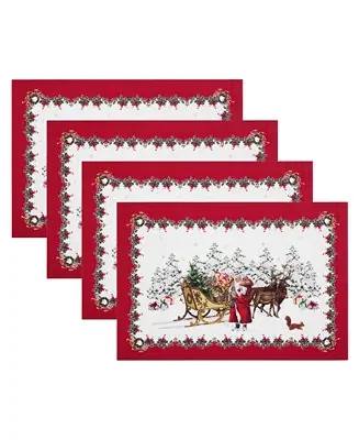 Fast Shipping Toy's Fantasy Engineered Placemats, Set of 4, 13" x 19"