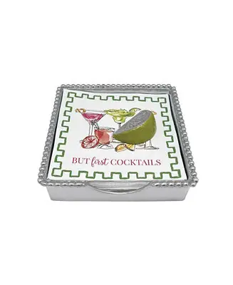 Lime Wedge Beaded Napkin Box Set Order Now