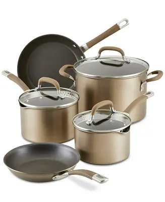 Shop Now Premier Professional Hard Anodized 8-Piece Cookware Set