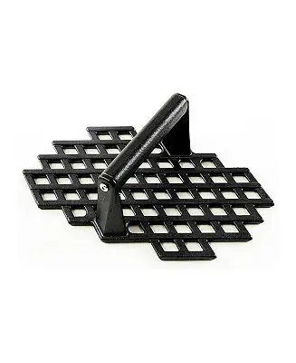 Cc5159 Cast Iron Grill Marks Press Free Returns