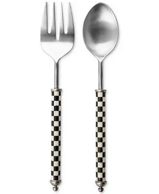 Courtly Check Supper Club Salad Serving Set Exclusive