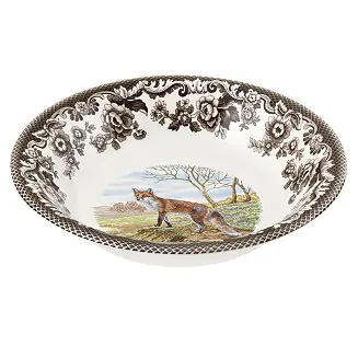 WoodlandRed Fox Ascot Cereal Bowl Trusted Brand