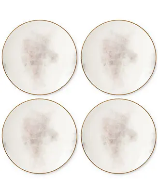 Trianna Salaria Coupe Salad Plates, Set of 4 No Minimum Order