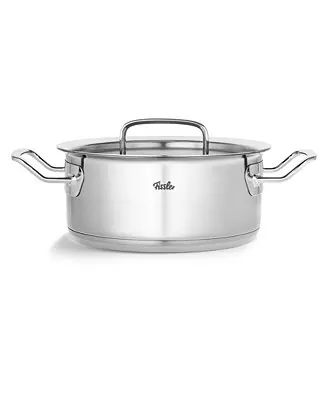 Free Shipping Original-Profi Collection Stainless Steel 2.7 Quart Dutch Oven with Lid