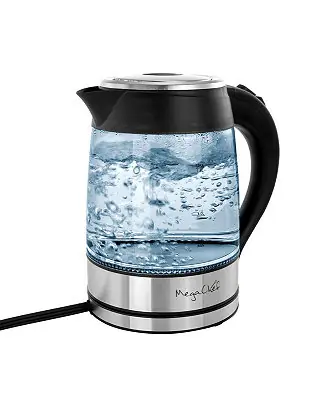 1.8 Quart Glass Body and Stainless Steel Electric Tea Kettle New Release