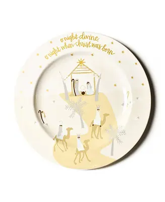 O Holy Night Round Platter Factory Price