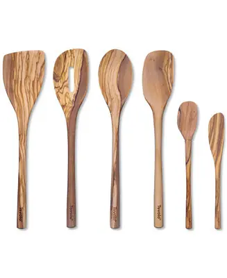 Limited Time 6-Pc. Olive Wood Kitchen Utensil Set