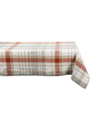 Thanksgiving Cozy Picnic, Plaid Tablecloth, 52" x 52" Money Back Guarantee