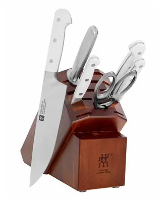 Final Sale Pro Le Blanc 7-Piece Knife Block Set