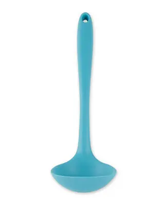 Silicone Coated Steel 11x3.5" Ela Series Turquoise Ladle Clearance