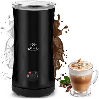 Powerful 4-in-1 Electric Milk Frother and Steamer Crafted