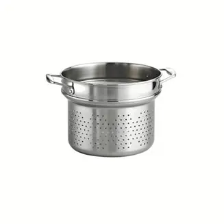 Signature Stainless Steel Pasta Insert fit 8-Quart Stock Pots Next Day Delivery