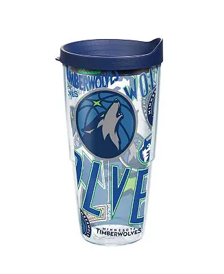 Weekend Sale Minnesota Timberwolves 24 Oz All Over Classic Tumbler