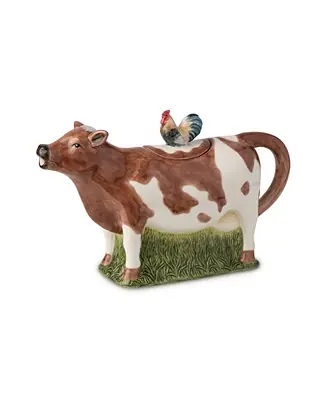 Vintage Farm 3-D Cow Teapot Trending