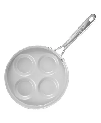 Ceramic Nonstick 10" 4-Cup Egg Frying Pan Big Sale