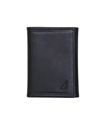 Men's Trifold Leather Wallet Fast Shipping