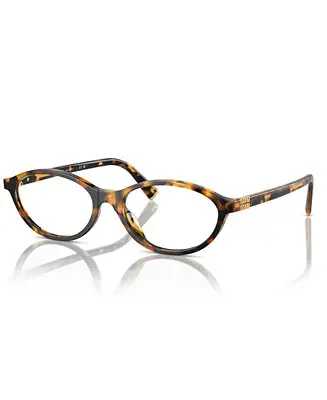 Women's Oval Eyeglasses, MU 09XVF Authentic