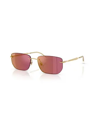 Grab Now Unisex Geometric Sunglasses, RB3768