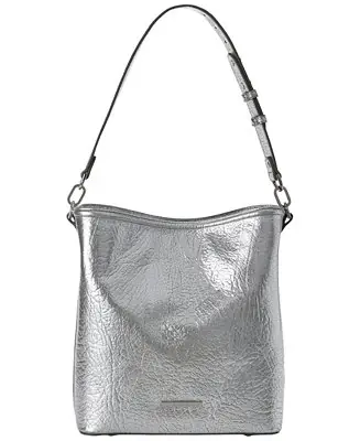 New Release Celina Small Leather Bucket Bag