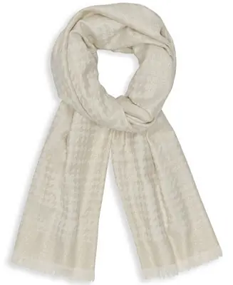 Women's Tweed Pattern Lurex Wrap Instant Buy