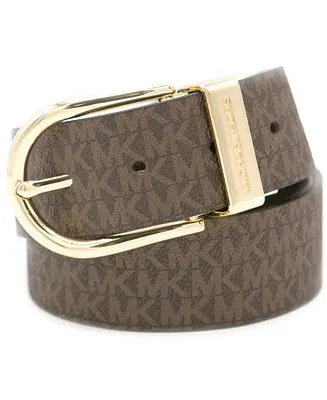 Michael Kors Women's 38MM Reversible Belt Secure Checkout