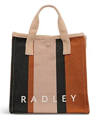 Stripe Small Open Top Grab Bag Seasonal Sale
