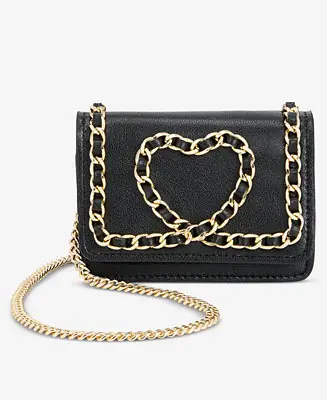 Latest Izzii Heart Chain Mini Crossbody, Macy's Exclusive