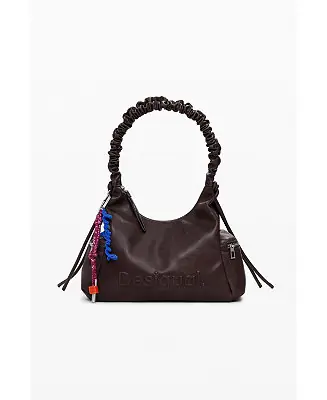 Viral Women's Medium 3D logo bag with ruched handle