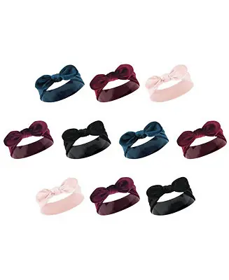 10Pk Bow Headbands Original