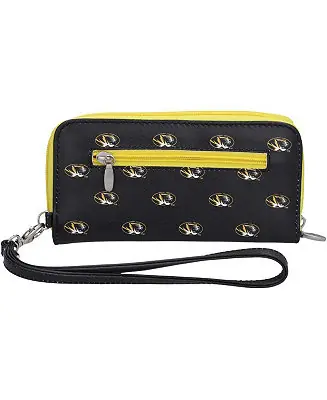 Final Sale Women's Missouri Tigers Zip-Around Wristlet Wallet