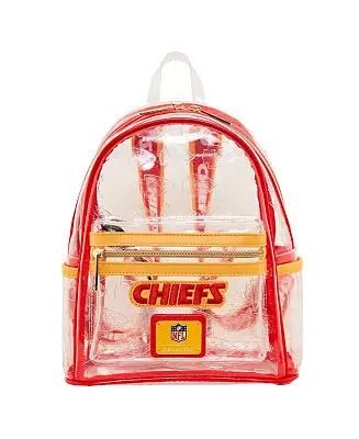 Weekend Sale Kansas City Chiefs Clear Mini Backpack