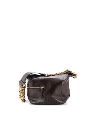 Time-Limited Small Multi Chain Camera Bag Leather