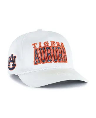 Clearance Women's White Auburn Tigers Outspoken Hitch Adjustable Hat