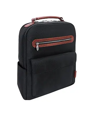 Logan 17" Nylon Dual-Compartment Laptop Tablet Backpack Special Offer
